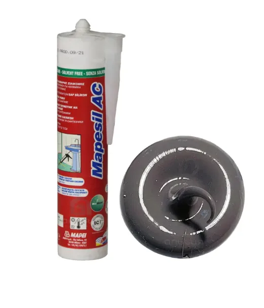 Герметик силиконовый Mapei Mapesil AC №114 антрацит 310 мл