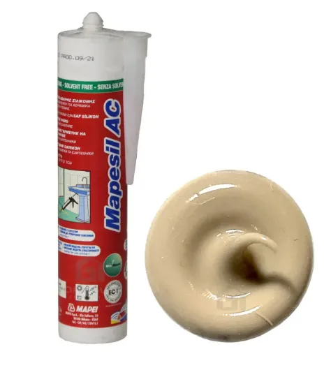 Герметик силиконовый Mapei Mapesil AC №133 песочный 310 мл