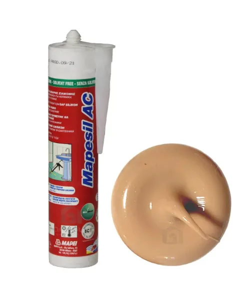 Герметик силиконовый Mapei Mapesil AC №141 карамель 310 мл