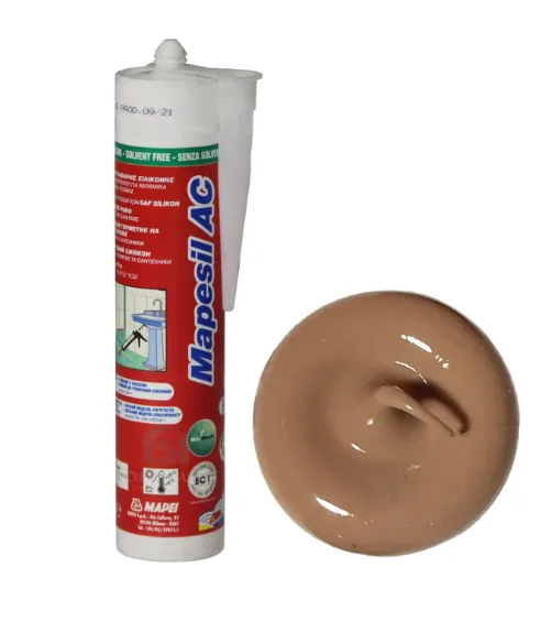 Герметик силиконовый Mapei Mapesil AC №142 коричневый 310 мл