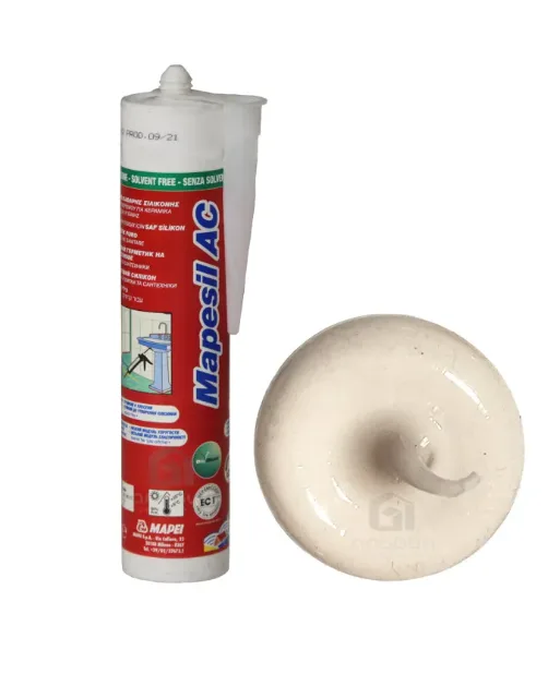 Герметик силиконовый Mapei Mapesil AC №137 карибский песок 310 мл