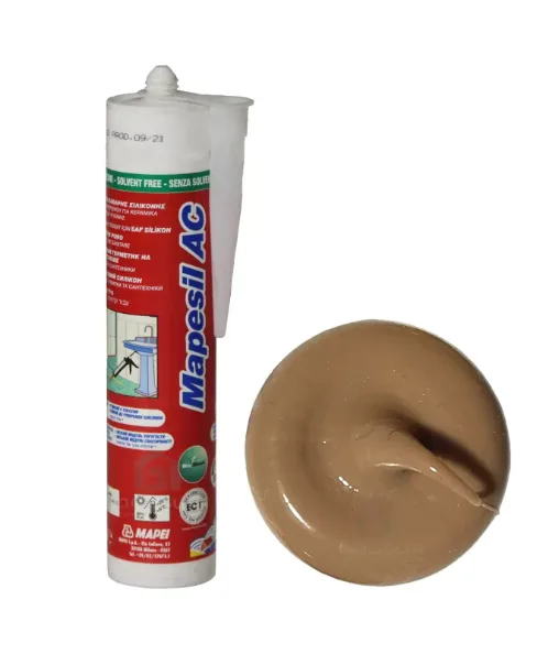 Герметик силиконовый Mapei Mapesil AC №152 лакрица 310 мл