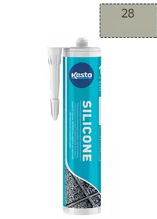 Герметик нейтральный силиконовый Kesto Silicone №28 Песочный 310мл