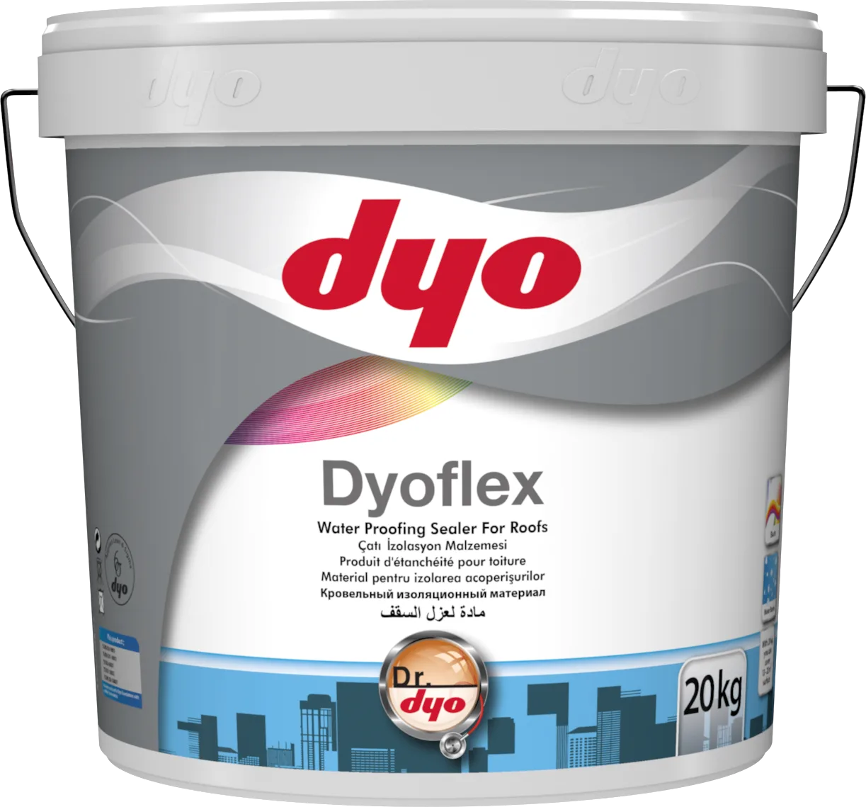 Гидроизоляция кровельная DYOFLEX 0,75 л