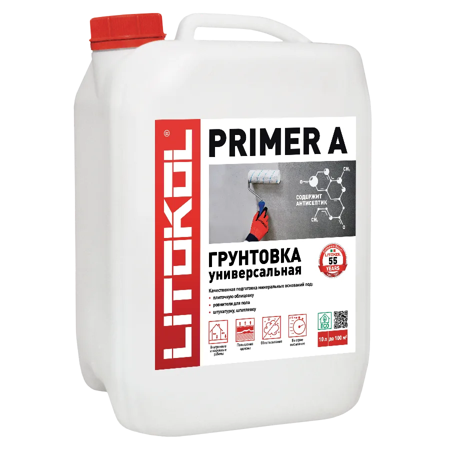 Грунтовка универсальная Litokol PRIMER A10 л