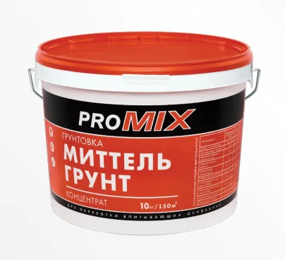 Грунтовка PROMIX-МИТТЕЛЬГРУНТ концентрат 10 кг