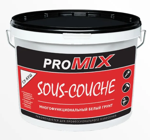 Грунт белый многофункциональный PROMIX SOUS-COUCHE СУ-КУШ 14 кг