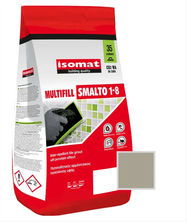 Затирка для плитки Isomat Multifill Smalto 1-8 №46 Серовато-синий 2 кг