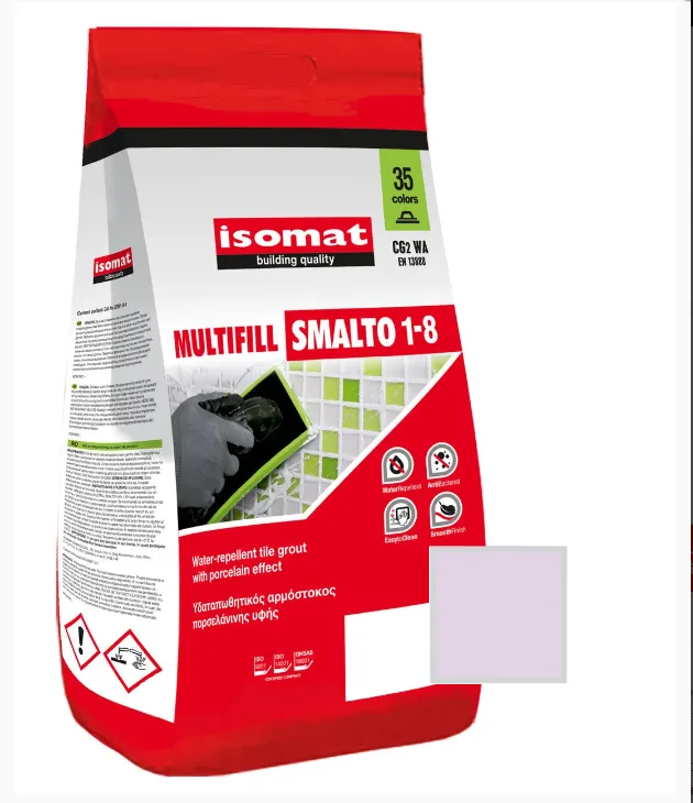 Затирка для плитки Isomat Multifill Smalto 1-8 №47 Сиреневый 2 кг