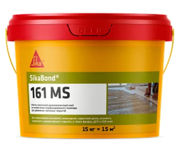 Клей для паркета Sika SikaBond-161 MS 15 кг