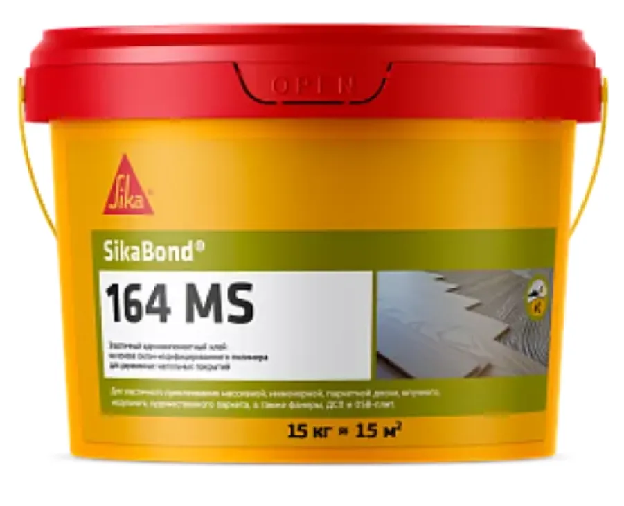 Клей для паркета Sika SikaBond-164 MS 15 кг