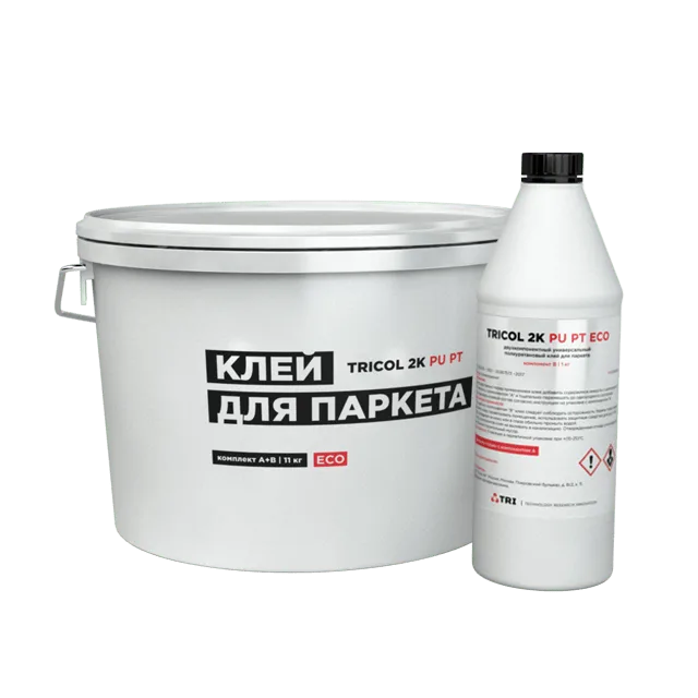 Клей для паркета TRICOL 2K PU PT ECO 11 кг