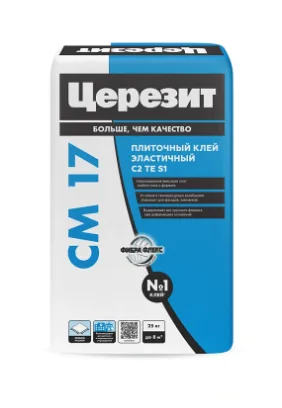 Клей плиточный Церезит CM 17 серый 25 кг