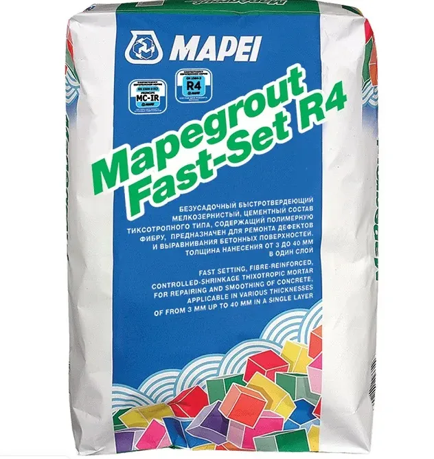 Мапеи Мапеграут БТ R4 / Mapei Mapegrout Fast-Set R4 Ремонтная смесь 25 кг