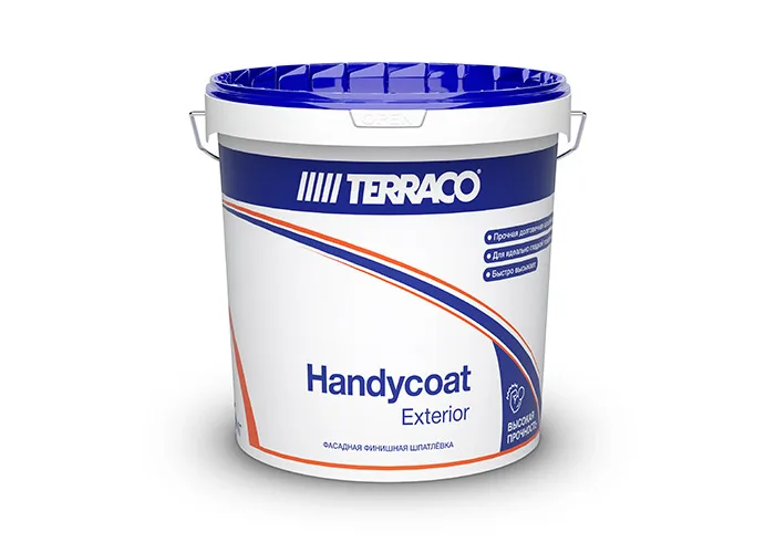 Фасадная финишная шпатлёвка TERRACO Handycoat Exterior 25 кг