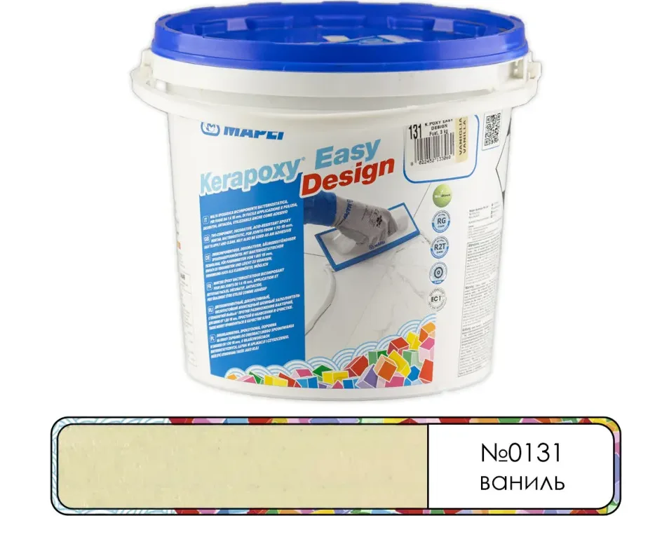 Затирка эпоксидная Mapei Kerapoxy Easy Design №0131 ваниль 3 кг
