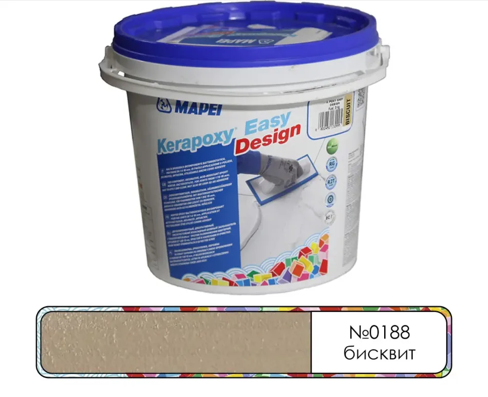 Затирка эпоксидная Mapei Kerapoxy Easy Design №0188 бисквит 3 кг