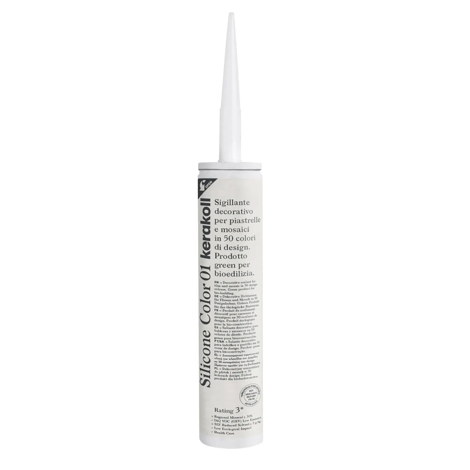 Герметик Kerakoll SILICONE COLOR №01 310 мл