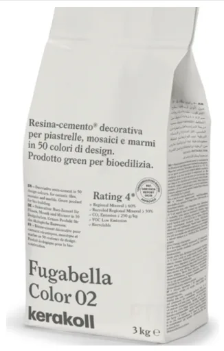 Затирка гибридная KeraKoll Fugabella Color №02 3 кг