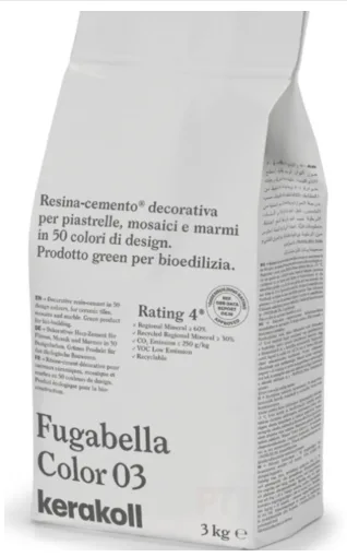 Затирка гибридная KeraKoll Fugabella Color №03 3 кг