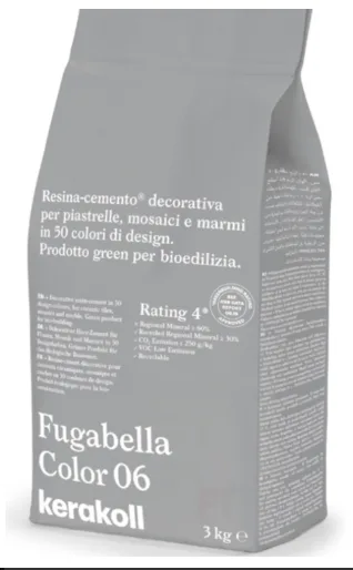 Затирка гибридная KeraKoll Fugabella Color №06 3 кг