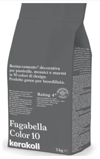 Затирка гибридная KeraKoll Fugabella Color №10 3 кг