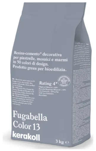 Затирка гибридная KeraKoll Fugabella Color №13 3 кг