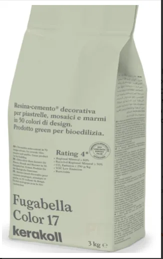Затирка гибридная KeraKoll Fugabella Color №17 3 кг