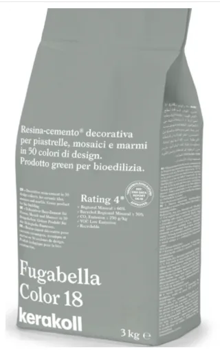 Затирка гибридная KeraKoll Fugabella Color №18 3 кг