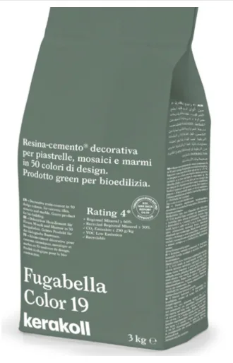 Затирка гибридная KeraKoll Fugabella Color №19 3 кг