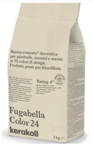 Затирка гибридная KeraKoll Fugabella Color №24 3 кг