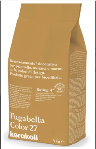 Затирка гибридная KeraKoll Fugabella Color №27 3 кг