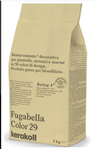 Затирка гибридная KeraKoll Fugabella Color №29 3 кг