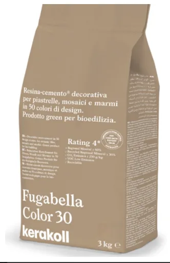 Затирка гибридная KeraKoll Fugabella Color №30 3 кг