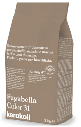Затирка гибридная KeraKoll Fugabella Color №31 3 кг