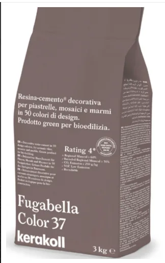 Затирка гибридная KeraKoll Fugabella Color №37 3 кг