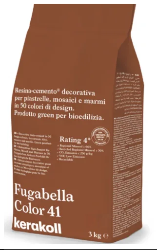 Затирка гибридная KeraKoll Fugabella Color №41 3 кг