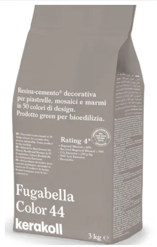 Затирка гибридная KeraKoll Fugabella Color №44 3 кг