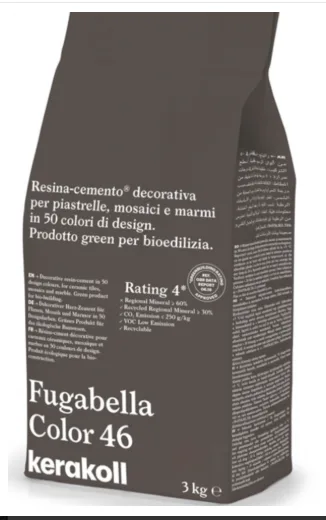 Затирка гибридная KeraKoll Fugabella Color №46 3 кг