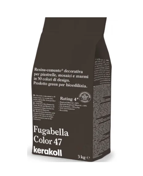Затирка гибридная KeraKoll Fugabella Color №47 3 кг