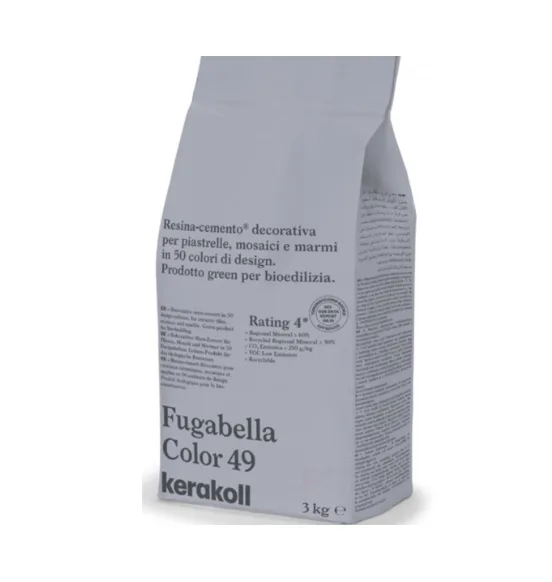 Затирка гибридная KeraKoll Fugabella Color №49 3 кг