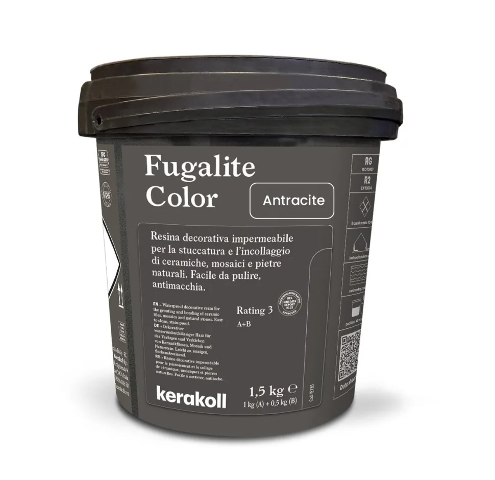 Затирка эпоксидная KeraKoll Fugalite Color Antracite 1,5 кг