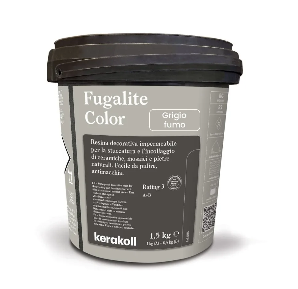 Затирка эпоксидная KeraKoll Fugalite Color Grigio fumo1,5 кг