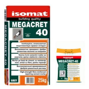 Цементный ремонтный раствор Isomat Megacret 40