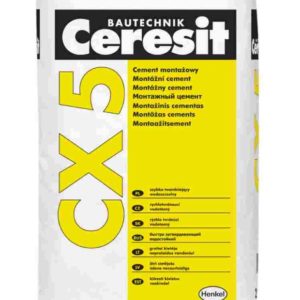 Ceresit CX 5 (Церезит Ц Икс 5) Цемент монтажный аквастоп