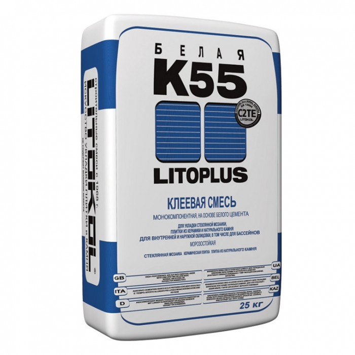 Клей плиточный Litokol Litoplus K55