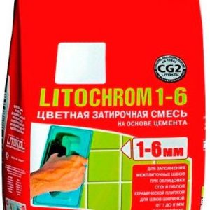 Затирка для плитки на цементной основе Litokol Litochrom 1-6