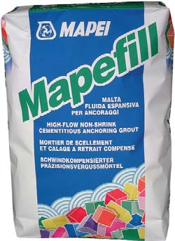 Безусадочная смесь для анкеровки и замоноличивания Mapefill