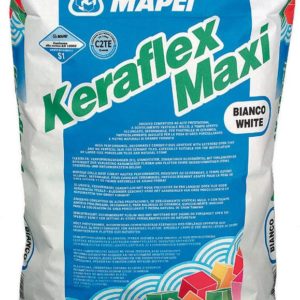 Толстослойный плиточный клей Mapei Keraflex Maxi белый