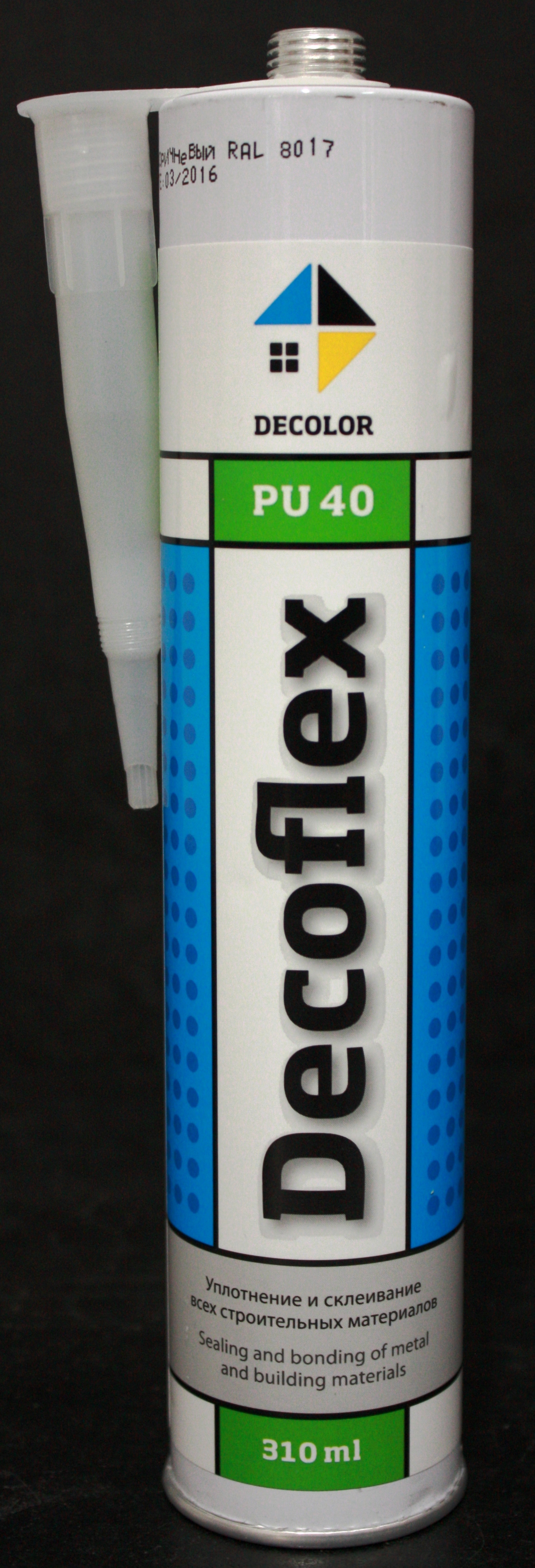 Полиуретановый клей герметик Decoflex PU 40